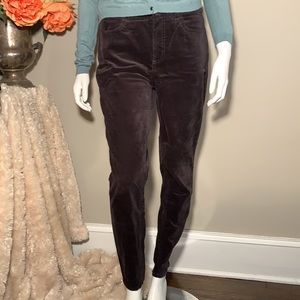 🖤Talbots flawless 5 pocket velvet jeggings size 4